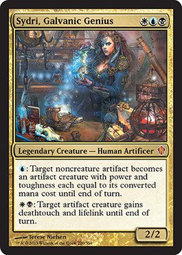 Magic: the Gathering - Sydri, Galvanic Genius - Commander 2013