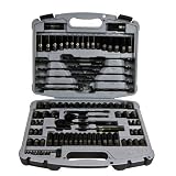 Stanley 92-839 Black Chrome and Laser Etched Socket Set, 99-Piece