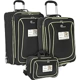 Global Solutions 4 Retro Series 4 Piece Luggage Set - CLOSEOUT