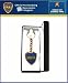 BOCA JUNIORS Llavero Escudo en estuche de pana - Keychain in a velvet case.