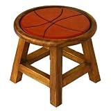 Handmade Basketball Design Stool