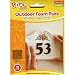 Outdoor Foam Pads, Double Sided Adhesive, pk of 48 - 20mm x 20mm