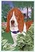 Basset Hound Garden Flag 12.5x18