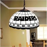 Oakland Raiders Memory Company Tiffany Ceiling Lamp NFL Football Fan Shop Sports Team Merchandise