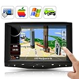 Koolertron 7 Inch TFT LCD Touchscreen Car Monitor With 3 AV inputs HDMI/AV/VGA Outstanding Display Clear 1720x1440 pixels