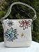 Coach White Floral Bumble Bee Duffle 10871