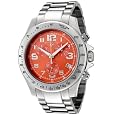 Swiss Legend Men`s 50041-66 Eograph Collection Chronograph Orange Dial Stainless Steel Watch