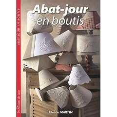 Abat-jour en boutis