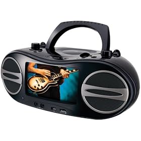 Dv Gx BD707B Portable DVD Boom Box by GPX
