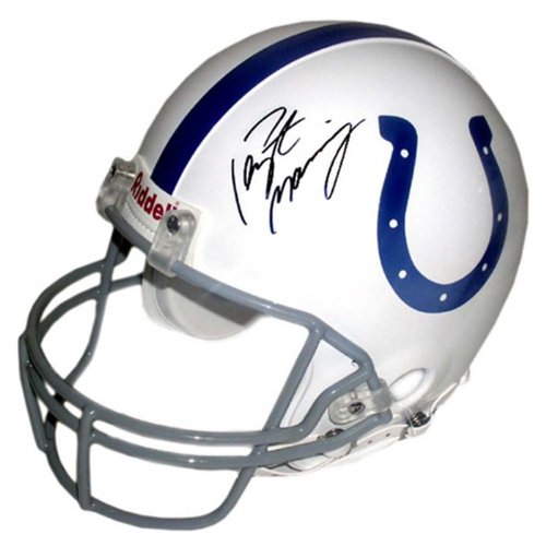 Peyton Manning Autographed Riddell Helmet