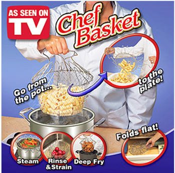 TeleBrands Original Chef Basket, Deluxe