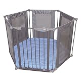 Lindam Safe and Secure Soft Playpen Grey