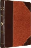 ESV Large Print Bible (TruTone, Brown/Cordovan, Portfolio) (Esv Bibles)