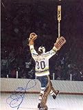 Autographed John Davidson Photograph - 8x10 magazine page St. Louis Blues) - Autographed NHL Photos