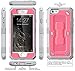iPhone 6 Case, E LV iPhone 6 Case - SHOCK ABSORPTION / HIGH IMPACT RESISTANT Full Body Hybrid Armor Protection Defender Case Cover (INBUILT SCREEN PROTECTOR) for APPLE iPhone 6 4.7 inch - RED MELON / GREY