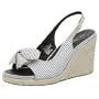 Me Too Women's America Wedge,Black Multi,8.5 M