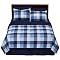 Mossimo Supply Co. Buffalo Check Bed in a Bag - Blue