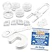 Ah Baby Child Safety Locks Kit (15 Piece) Keeps Kids Safe From Poisoning, Burns, Shocks, Cuts, Jams and Head Injury