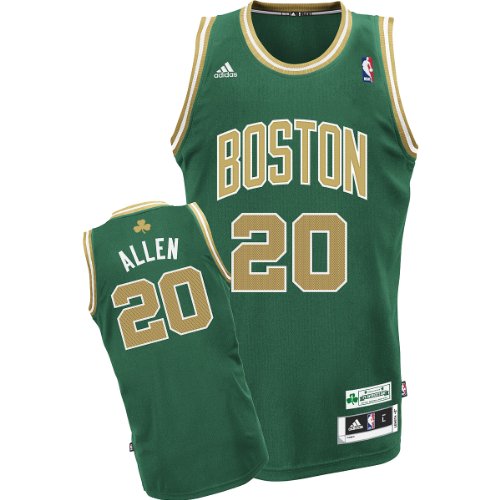 Adidas Boston Celtics Ray Allen Youth (Sizes 8-20) St. Pat's Revolution 30 Swingman Jersey Extra Large