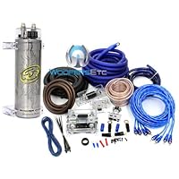 ICBM-0K - Performance Teknique and SoundQuest 2 Farad Digital Power Capacitor and Installation Kit