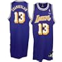 Reebok Los Angeles Lakers #13 Wilt Chamberlain Purple Soul Swingman Jersey