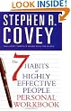 The 7 Habits of Highly Effective People: Personal Workbook (Covey)