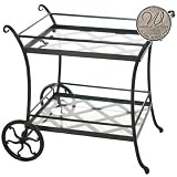 Windham Castings Accessories Tea Cart Frame Only, Pecan