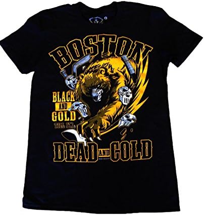 Boston Bruins 'Dead and Cold' Sports T-Shirt (Large)