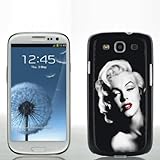 Marilyn Monroe Red Lips - Samsung Galaxy S III Hard Shell Snap-On Protective Cover Case
