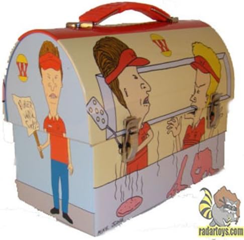 Beavis and Butt-Head Sofa Snacks Embossed Metal Lunch Box/ Carry-All by MTV Networks