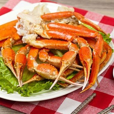 Live Wild Caught Snow Crab Clusters (4 lbs.) Express Shipped Frozen