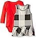 Burt's Bees Baby Baby Girls' Organic French Terry Jumper with Bodysuit