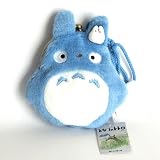Studio Ghibli My Neighbor Totoro Blue Totoro Shape Plush Purse