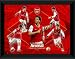 Francesc Fabregas Player Montage 16x12'' Framed Print, Arsenal FC.