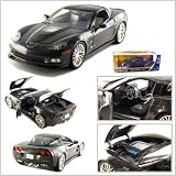 2009 Chevrolet Corvette ZR1 Gray 1:18 Diecast Car Jada