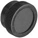 DimcoGray Black Thermoplastic Knurled Clamping Knob Female, Brass Insert: 1/4-20 Thread x 5/16" Depth, 3/4" Diameter x 15/32" Height x 5/8" Hub Dia x 7/32 Hub Length (Pack of 10)