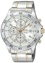 Seiko SNDA77P1 Gents Chronograph Two-tone Stainless Steel Bracelet Watch