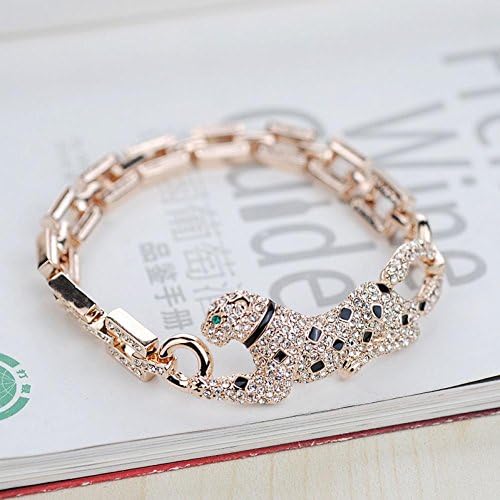 Beauty Of Fashion Italina Red Apple Eggerated Personality Cheetah Bracelet Boutique Fashion Jewelry 17103500121750