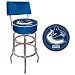 NHL Vancouver Canucks Padded Bar Stool with Back