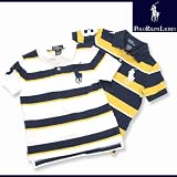 トドラー【POLO RALPH LAUREN/ポロラルフローレン】BP LOGO S/S　STRIPE POLO　半袖　ストライプ　ポロシャツ　　　RALPH150454
