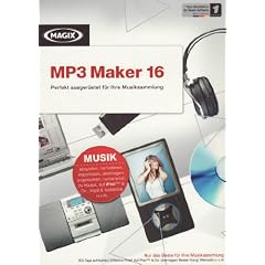 Magix MP3 Maker 16, 1 CD-ROM Perfekt ausger�stet f�r Ihre Musiksammlung. Musik abspielen, formatieren, importieren, �bertragen, organisieren, runterladen zu Hause, auf iPod & Co., legal & kostenlos u.v.m. F�r Windows XP, Vista, 7