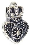 [�����ꥢ�०���쥹]William Walles �ڥ����ȥإå� Royal Heart Pendnat WWP-10067-BK ��˥��å���