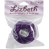 Handy Hands 210-Yard Lizbeth Cotton Thread, 25gm, Elderberry Jam