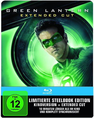 Green Lantern Steelbook Extended Cut  (exklusiv bei Amazon.de) [Blu-ray]