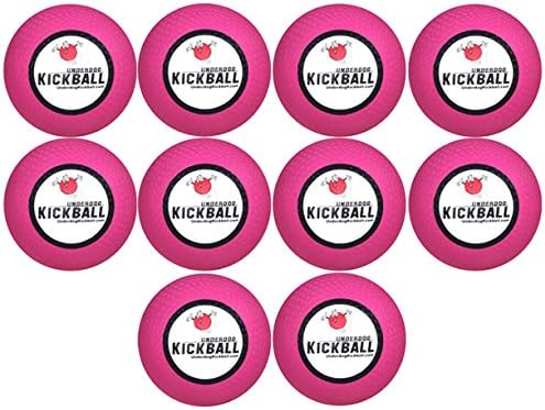 Pink Underdog Kickball, 10" [Pack of 10]