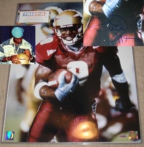 Peter Warrick Autographed Photo - Florida State Seminoles 16 x 20 - Autographed College Photos