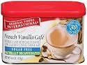 General Foods International Coffee, Sugar Free Naturally Decaffeinated French Vanilla Cafe Coffee Drink Mix, 4.4-Ounce Tins (Pack of 6)