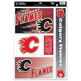 Calgary Flames Official 11"x17" sheet NHL Car Window Cling Decal