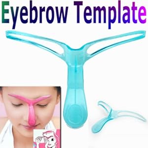 Pochoir Professional Template sourcil formant Outil bricolage