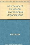 A directory of European environmental organizations